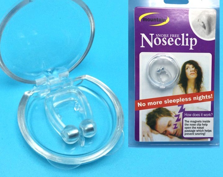 Silicone Magnetic Anti Snore Nose Clip