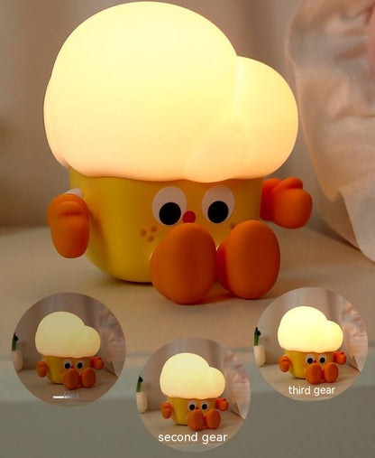 Bedroom Sleeping Popcorn Pat Small Lamp