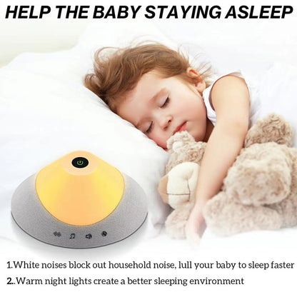 White Noise Sleep Instrument with LED Light