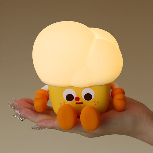 Bedroom Sleeping Popcorn Pat Small Lamp